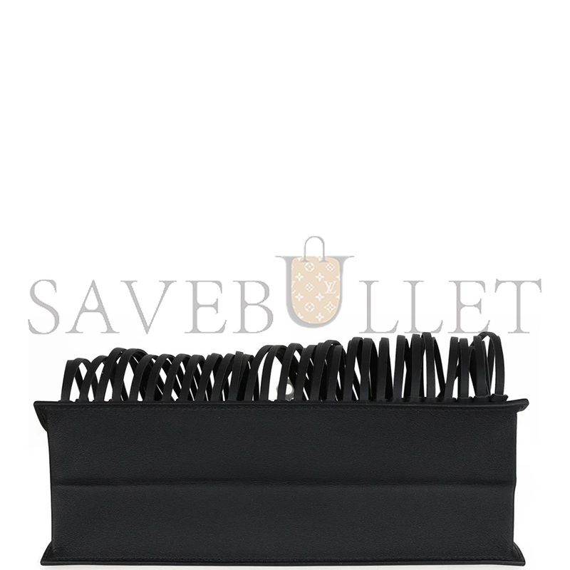 HERMES MASTER KELLY DANSE ANATE BLACK SWIFT PALLADIUM HARDWARE (22*17*7cm)